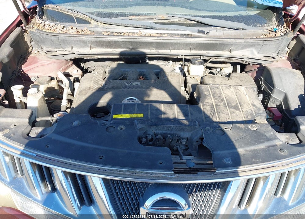 2009 NISSAN MURANO VIN: JN8AZ18W89W201975