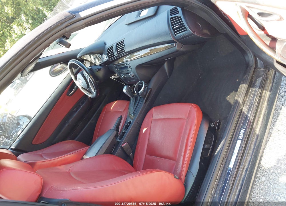 2008 BMW 1 SERIES VIN: WBAUL73598VJ74315