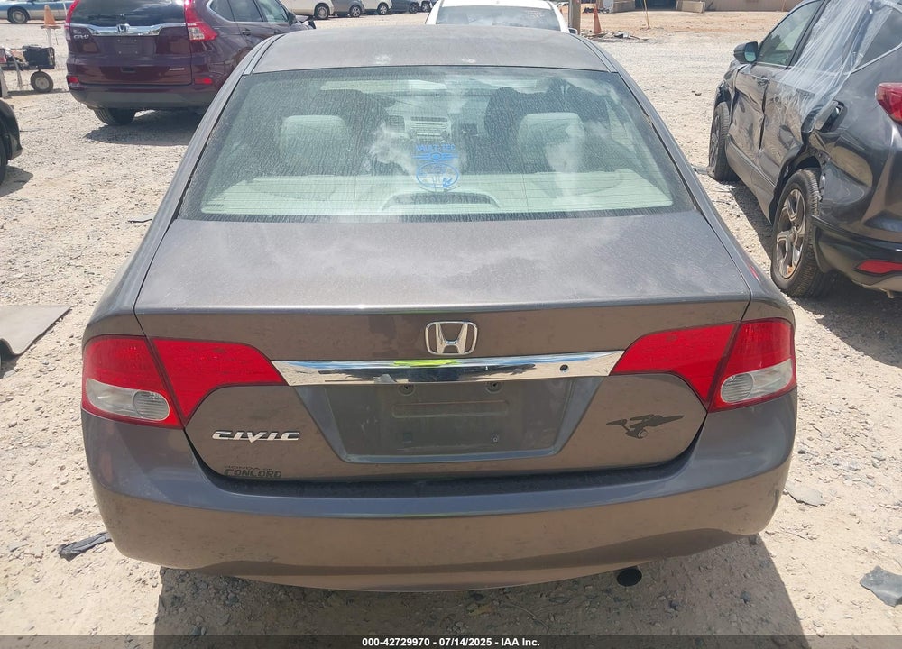 2011 HONDA CIVIC VIN: 2HGFA1F51BH507666