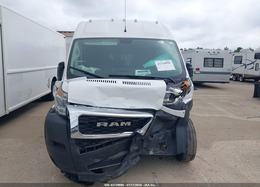2020 RAM PROMASTER 3500 WINDOW VAN HIGH ROOF 159 WB EXT VIN: 3C6URVUG1LE113972
