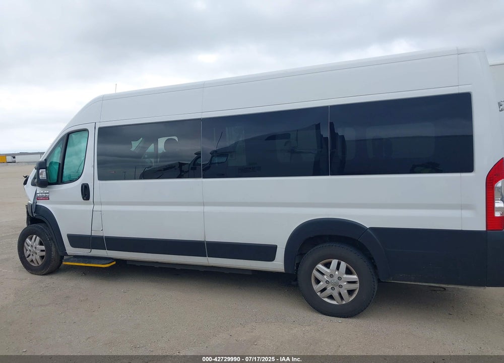 2020 RAM PROMASTER 3500 WINDOW VAN HIGH ROOF 159 WB EXT VIN: 3C6URVUG1LE113972