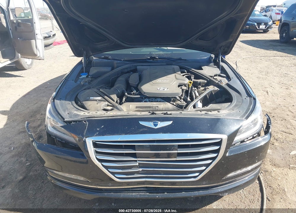 2016 HYUNDAI GENESIS VIN: KMHGN4JE6GU134673