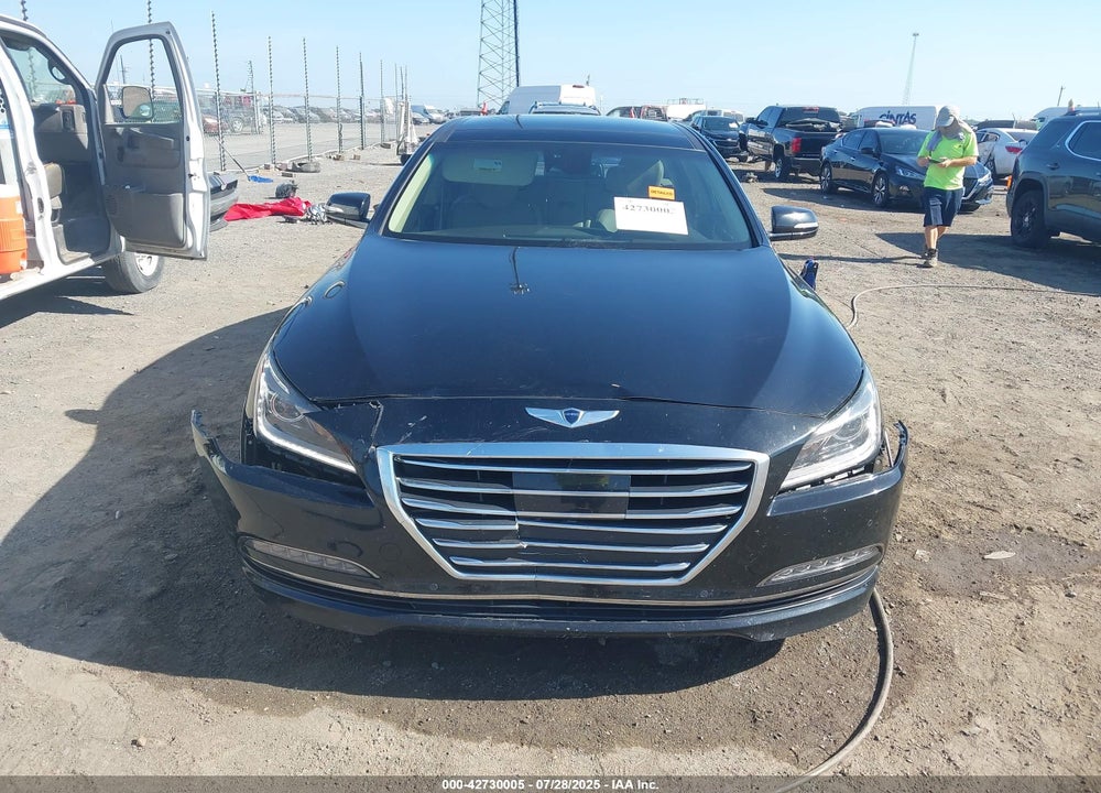 2016 HYUNDAI GENESIS VIN: KMHGN4JE6GU134673