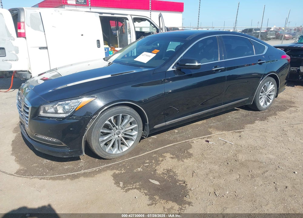 2016 HYUNDAI GENESIS VIN: KMHGN4JE6GU134673