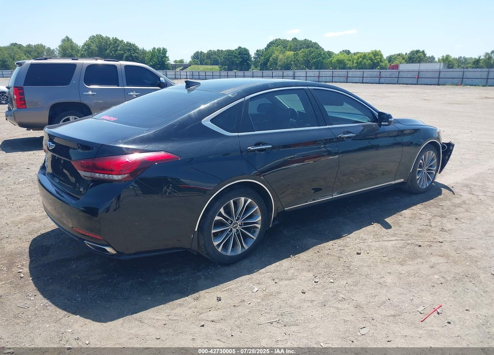 2016 HYUNDAI GENESIS VIN: KMHGN4JE6GU134673