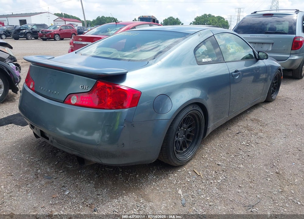 2005 INFINITI G35 VIN: JNKCV54E95M403393