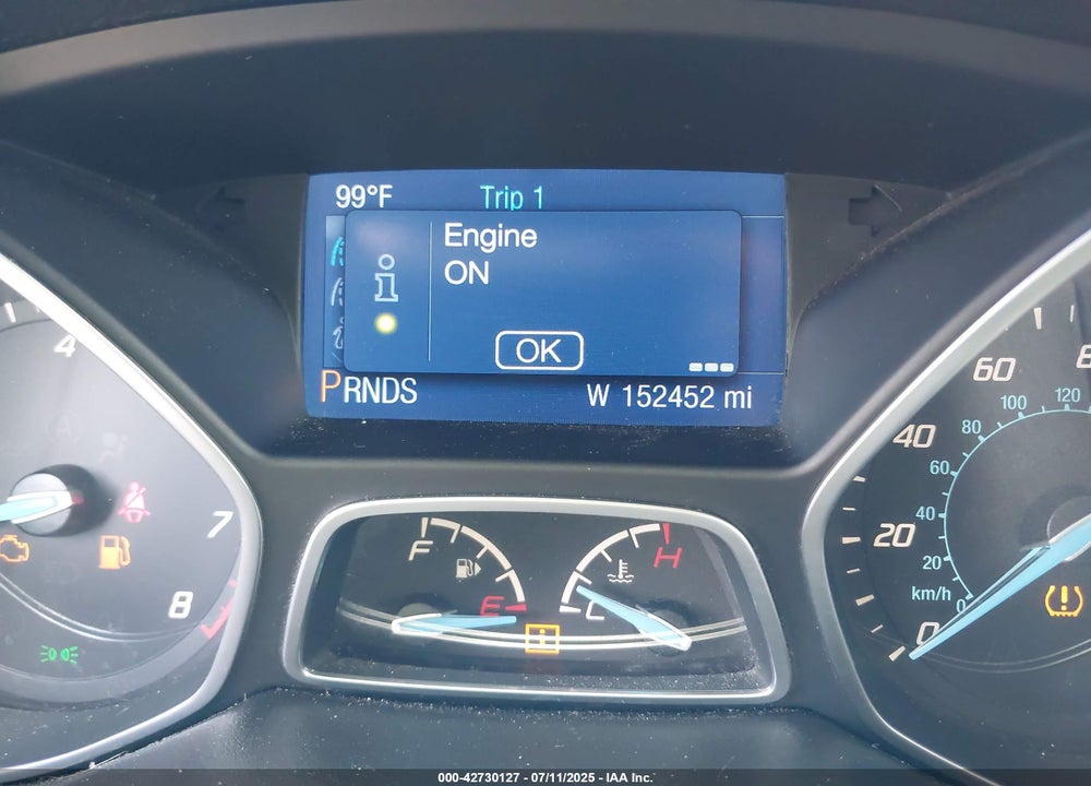 2014 FORD FOCUS VIN: 1FADP3F27EL251021