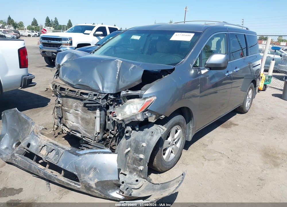2014 NISSAN QUEST SV VIN: JN8AE2KP1E9102149