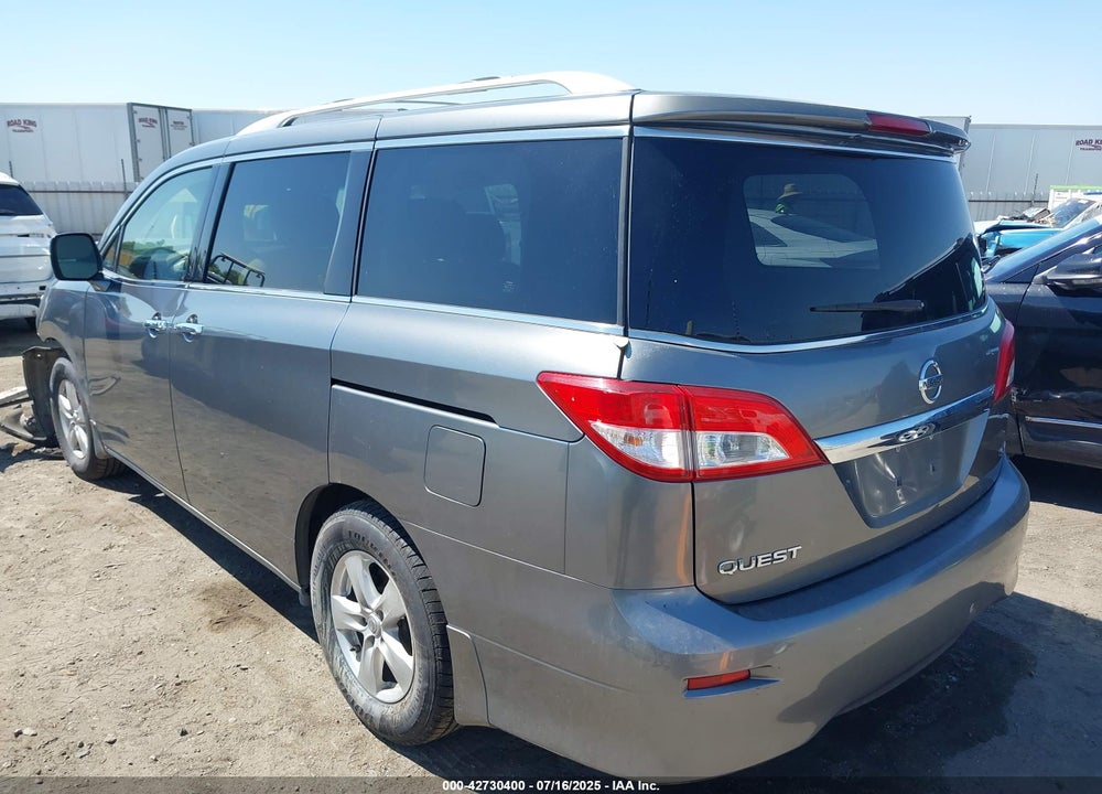 2014 NISSAN QUEST SV VIN: JN8AE2KP1E9102149