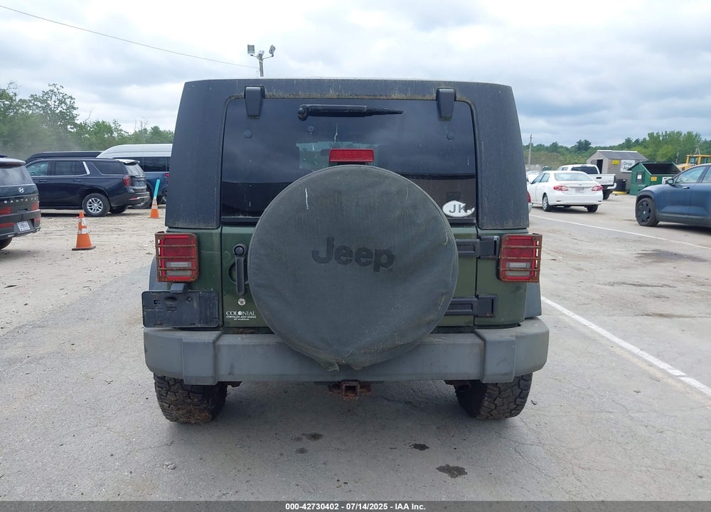 2008 JEEP WRANGLER / VIN: 1J4GA391X8L638852