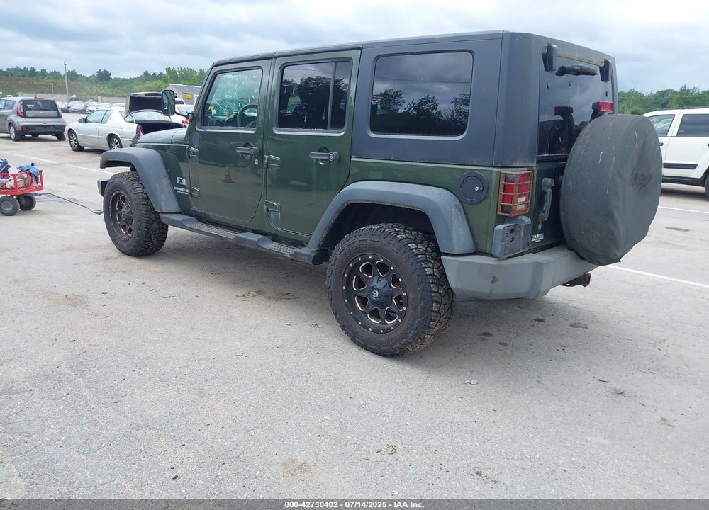 2008 JEEP WRANGLER / VIN: 1J4GA391X8L638852