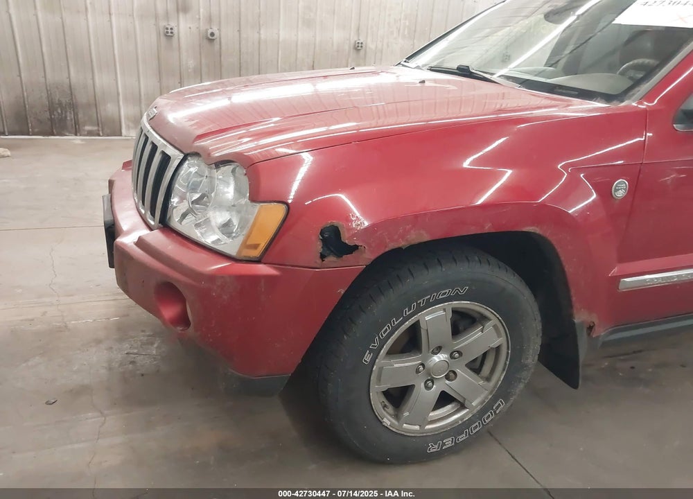 2005 JEEP GRAND CHEROKEE LIMITED VIN: 1J8HR58N75C575376
