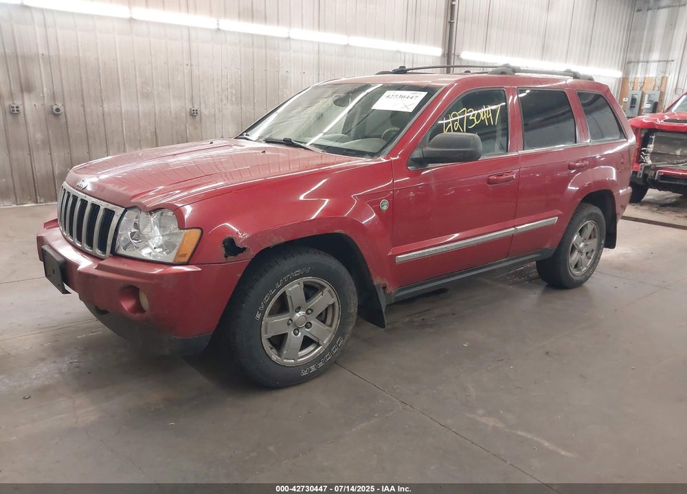 2005 JEEP GRAND CHEROKEE LIMITED VIN: 1J8HR58N75C575376