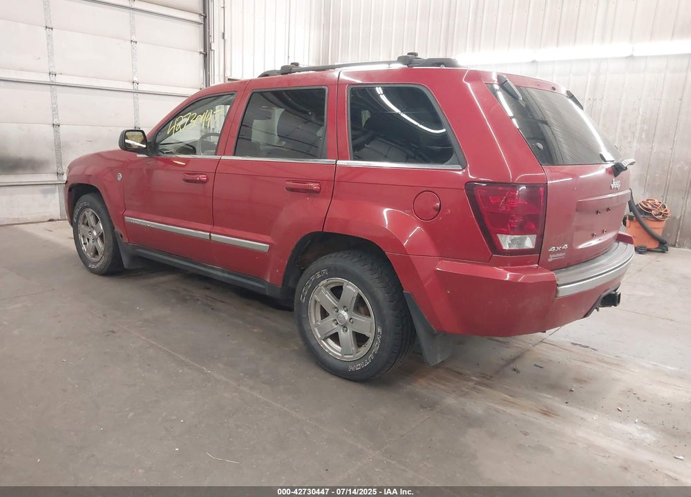 2005 JEEP GRAND CHEROKEE LIMITED VIN: 1J8HR58N75C575376