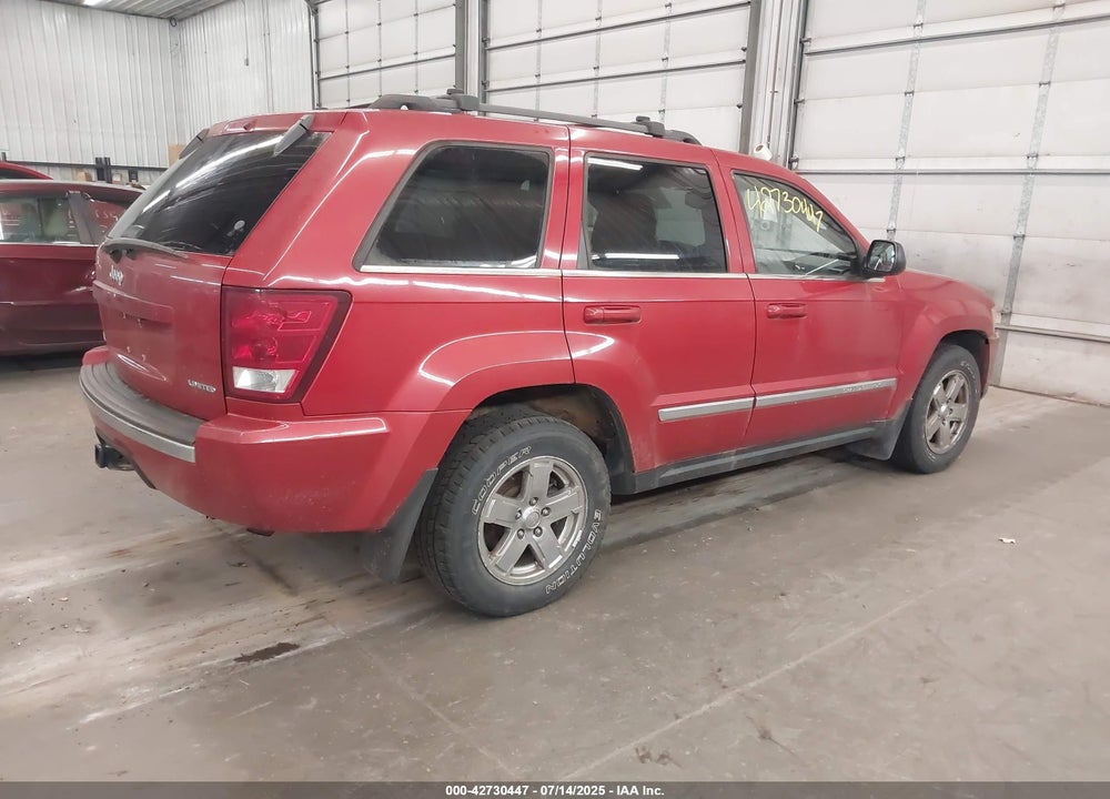 2005 JEEP GRAND CHEROKEE LIMITED VIN: 1J8HR58N75C575376