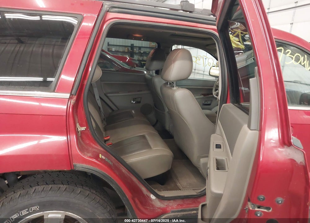 2005 JEEP GRAND CHEROKEE LIMITED VIN: 1J8HR58N75C575376