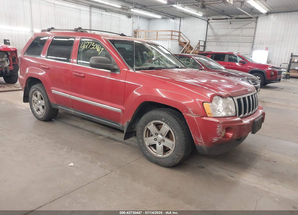 2005 JEEP GRAND CHEROKEE LIMITED VIN: 1J8HR58N75C575376