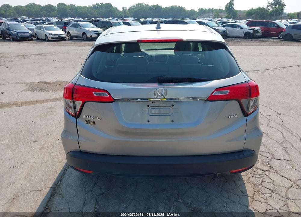 2019 HONDA HR-V VIN: 3CZRU6H34KG704899