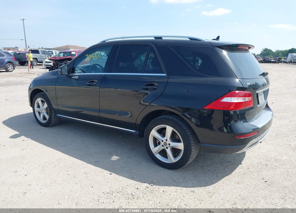 2013 MERCEDES-BENZ M-CLASS VIN: 4JGDA2EB7DA246852