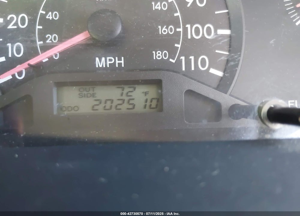 2003 TOYOTA COROLLA VIN: JTDBR32E830002804