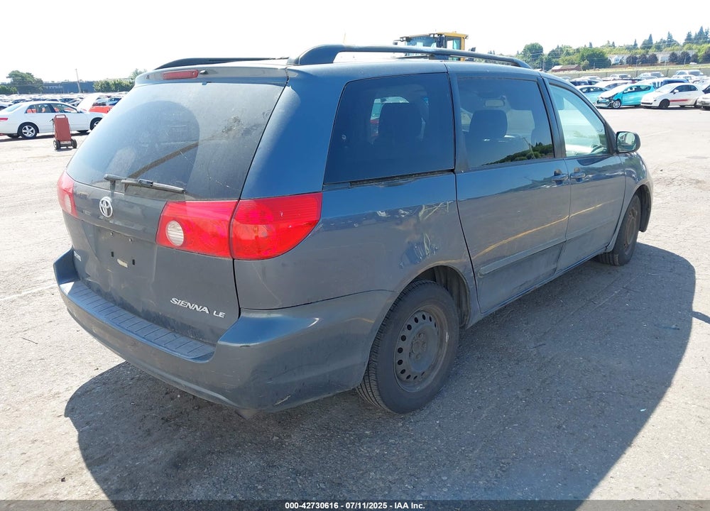 2008 TOYOTA SIENNA LE VIN: 5TDZK23C88S162471