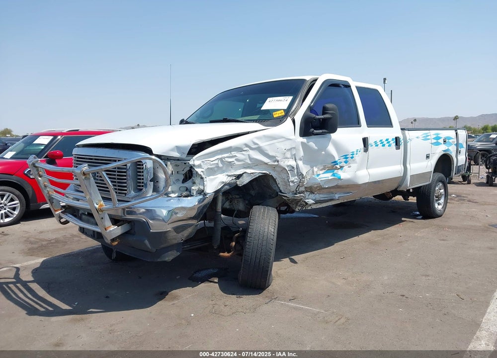 2002 FORD F 350 VIN: 1FTSW31F72EA49391