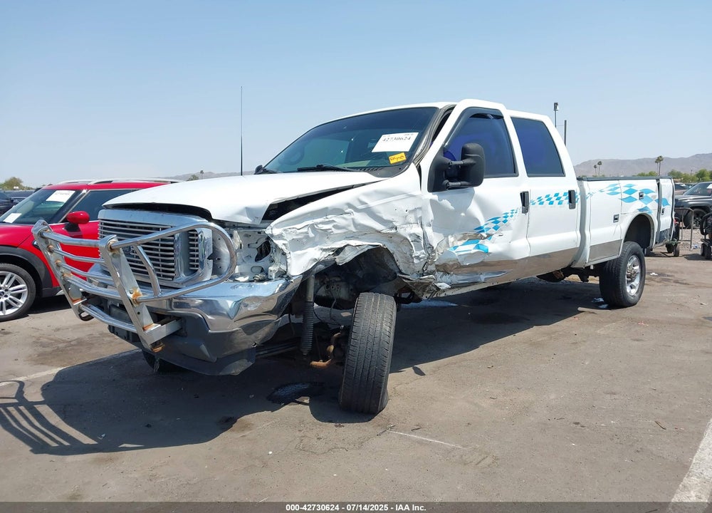 2002 FORD F 350 VIN: 1FTSW31F72EA49391