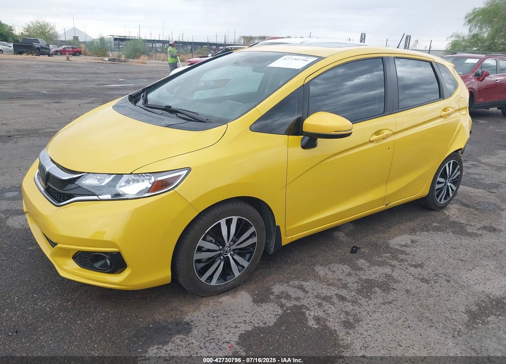 2018 HONDA FIT EX-L VIN: 3HGGK5H07JM716453