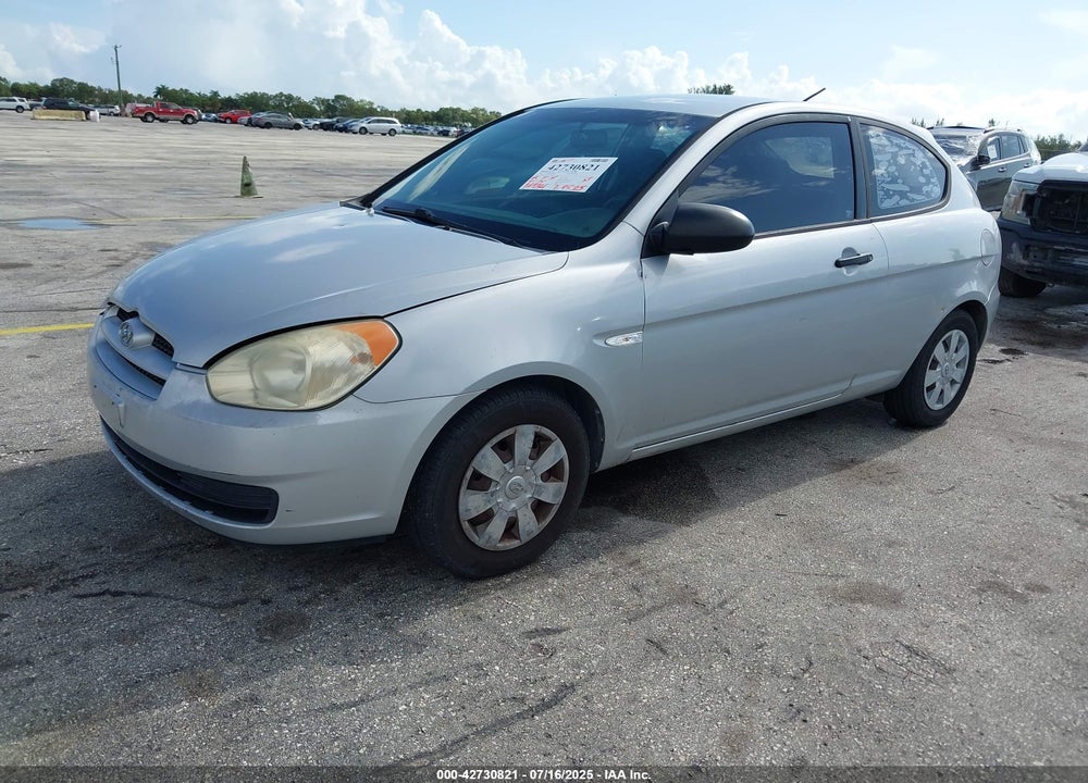 2007 HYUNDAI ACCENT VIN: KMHCM36C37U046294