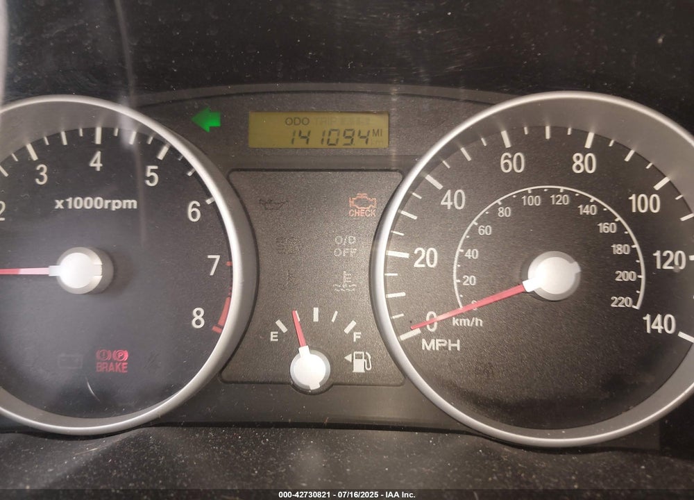 2007 HYUNDAI ACCENT VIN: KMHCM36C37U046294