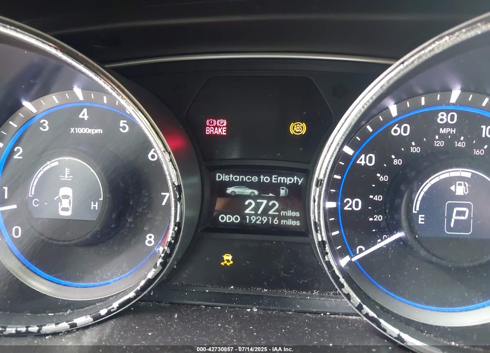 2014 HYUNDAI SONATA VIN: 5NPEB4AC1EH843327