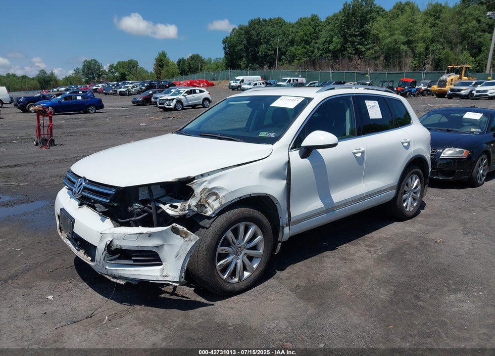 2012 VOLKSWAGEN TOUAREG VIN: WVGEF9BP9CD008352