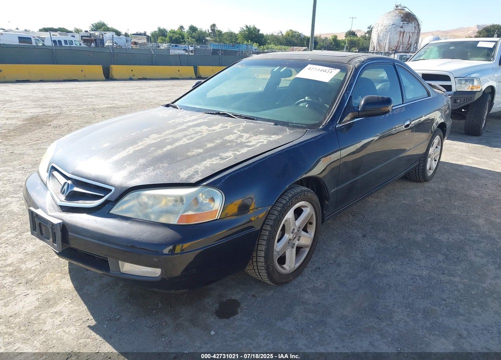 2001 ACURA CL 3.2 TYPE S VIN: 19UYA42611A037130