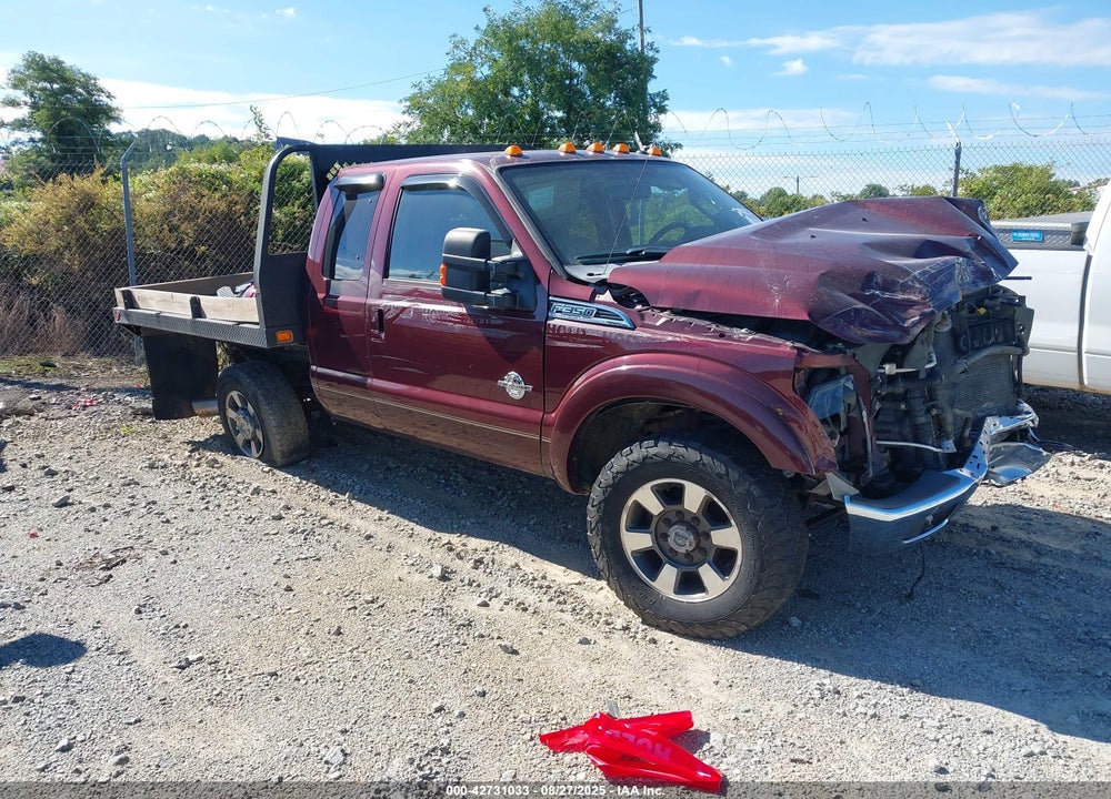 2011 FORD F-350 LARIAT VIN: 1FT8X3BT5BEA46100