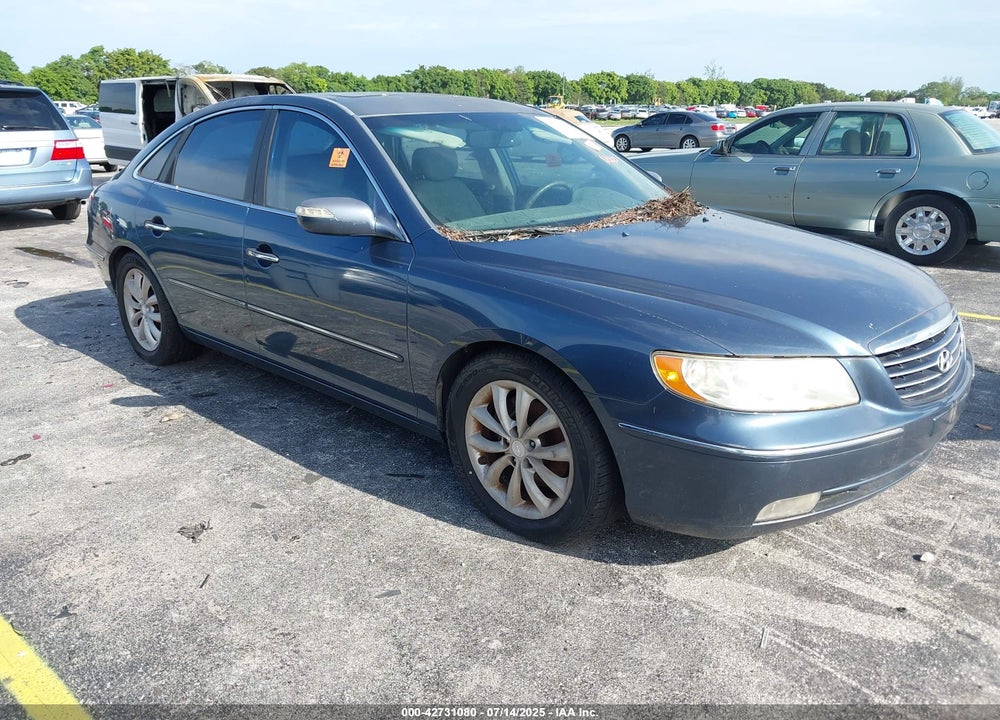 2008 HYUNDAI AZERA LIMITED VIN: KMHFC46F08A321283