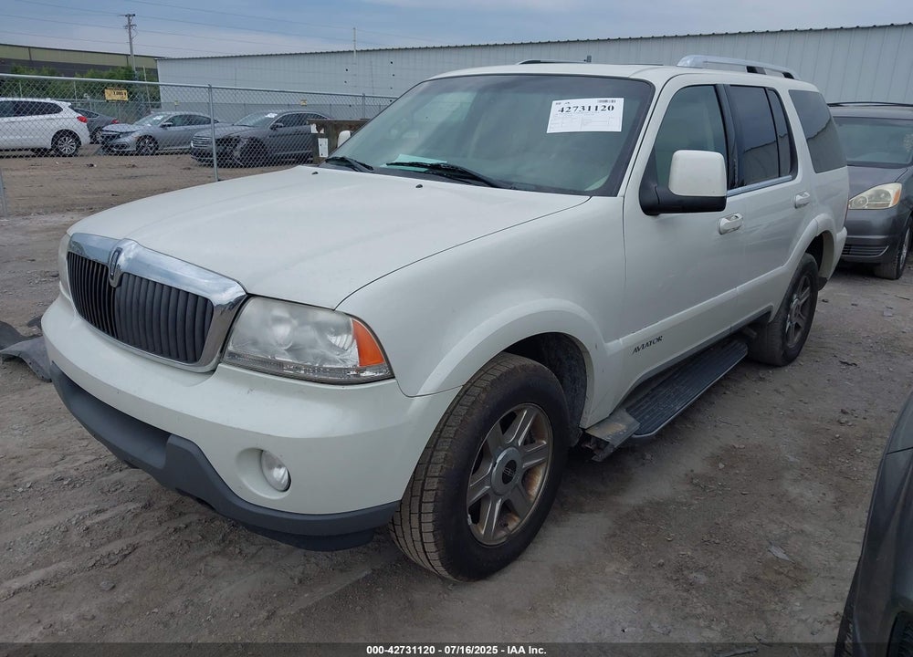2004 LINCOLN AVIATOR VIN: 5LMEU88H44ZJ12376