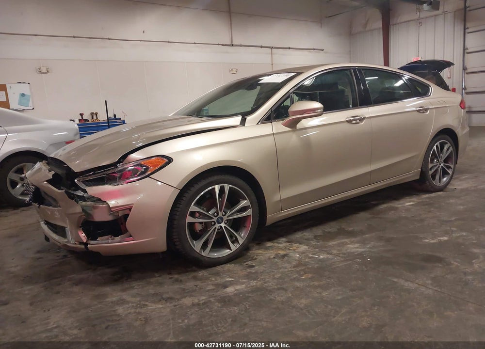 2019 FORD FUSION TITANIUM VIN: 3FA6P0D95KR120853
