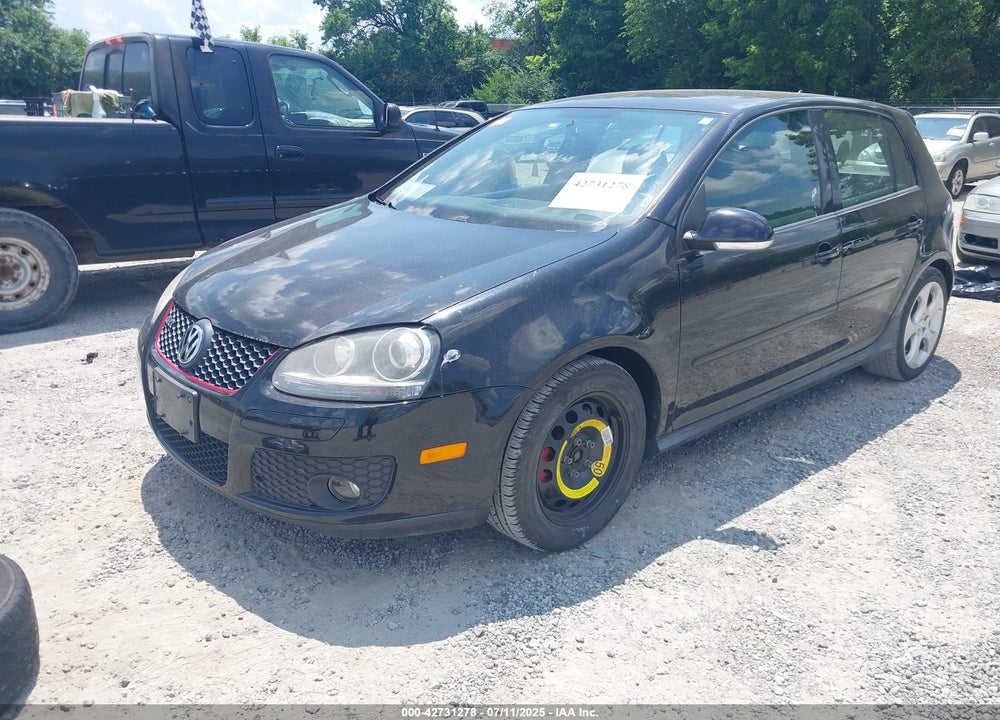 2009 VOLKSWAGEN GTI VIN: WVWGD71K99W140652