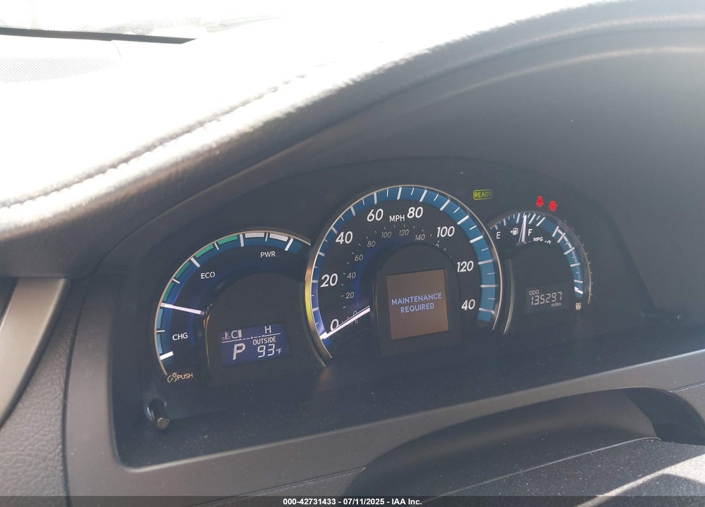 2014 TOYOTA CAMRY VIN: 4T1BD1FK7EU100054