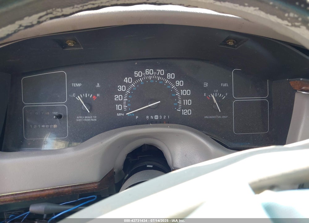 1995 BUICK ROADMASTER VIN: 1G4BN52P3SR417799