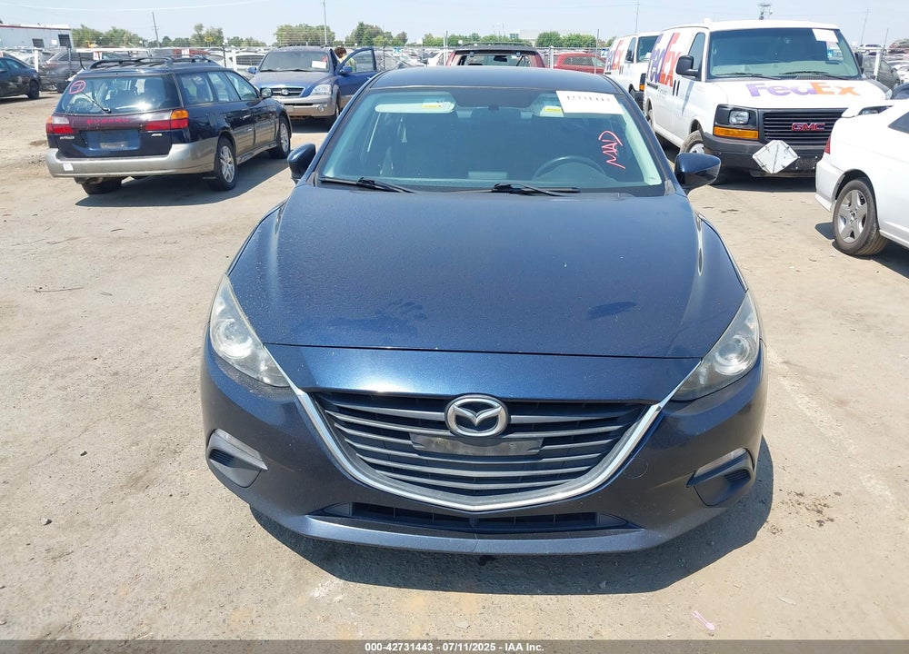 2014 MAZDA 3 VIN: JM1BM1V70E1192322