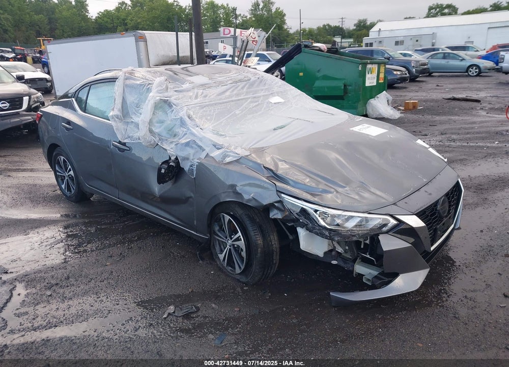 2023 NISSAN SENTRA SV XTRONIC CVT VIN: 3N1AB8CV7PY311447
