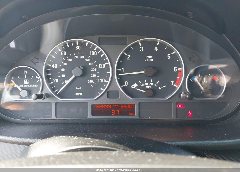 2001 BMW 330I VIN: WBAAV53421JR78137