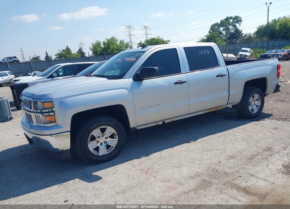 2014 CHEVROLET SILVERADO 1500 VIN: 3GCUKREC6EG267813