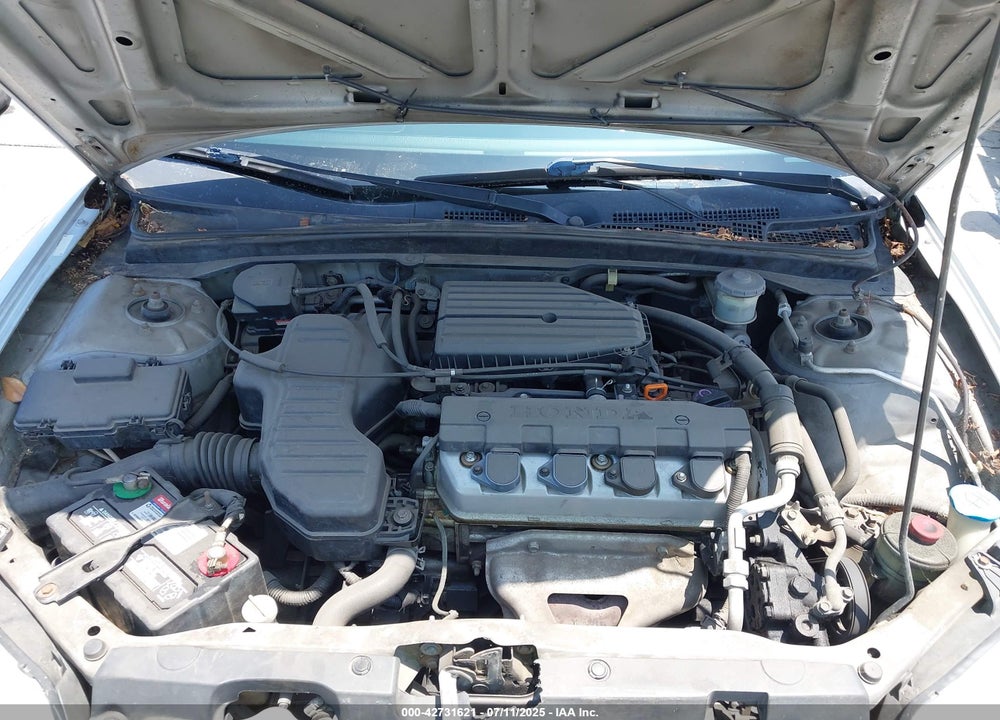2002 HONDA CIVIC LX VIN: 2HGES16502H611171