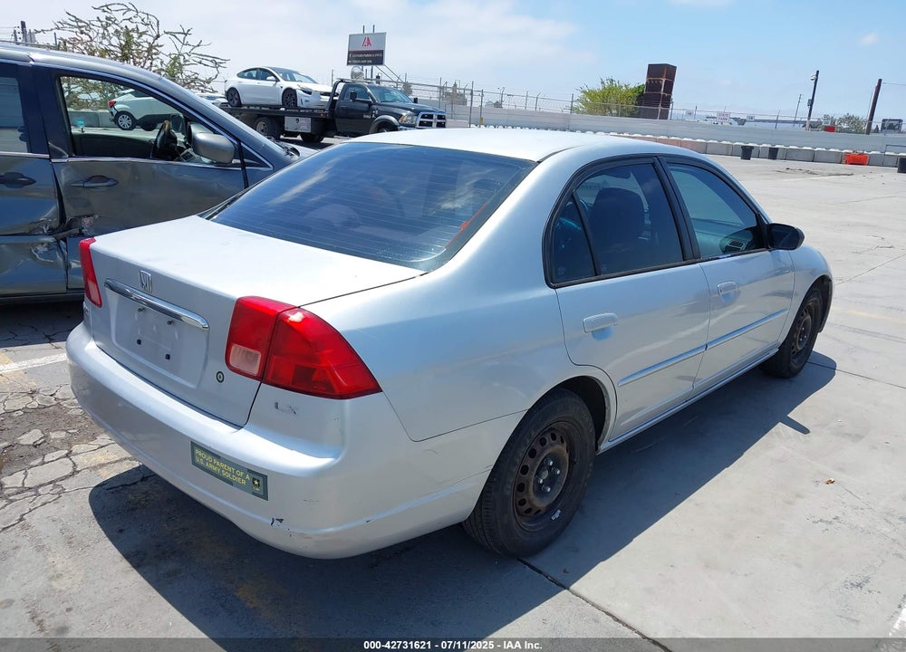2002 HONDA CIVIC LX VIN: 2HGES16502H611171