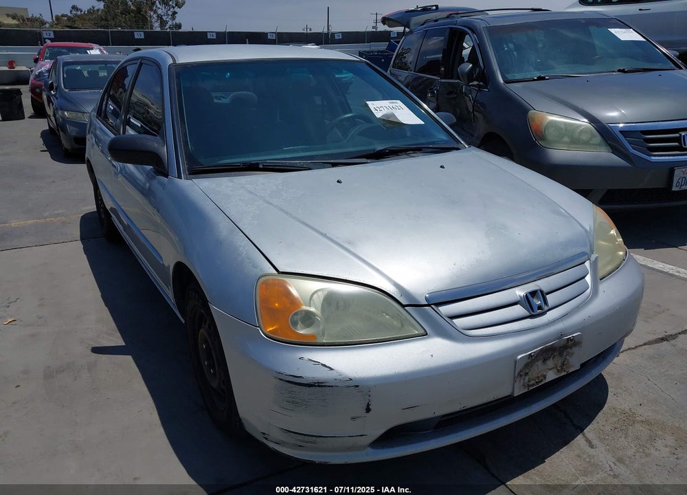 2002 HONDA CIVIC LX VIN: 2HGES16502H611171