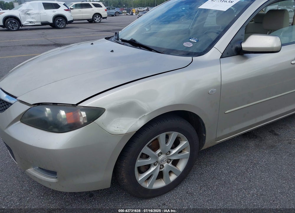2007 MAZDA 3 VIN: JM1BK32FX71738494
