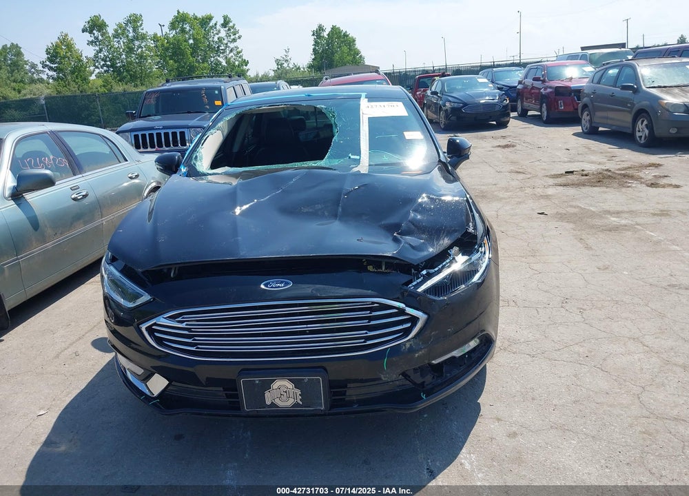2017 FORD FUSION VIN: 3FA6P0K9XHR117300