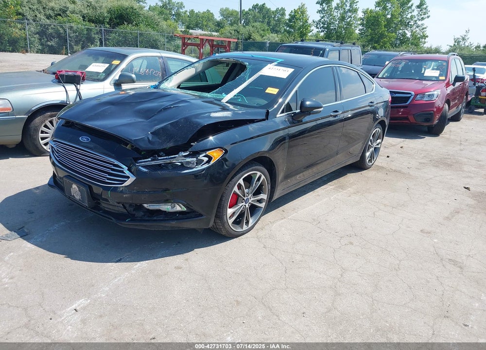 2017 FORD FUSION VIN: 3FA6P0K9XHR117300
